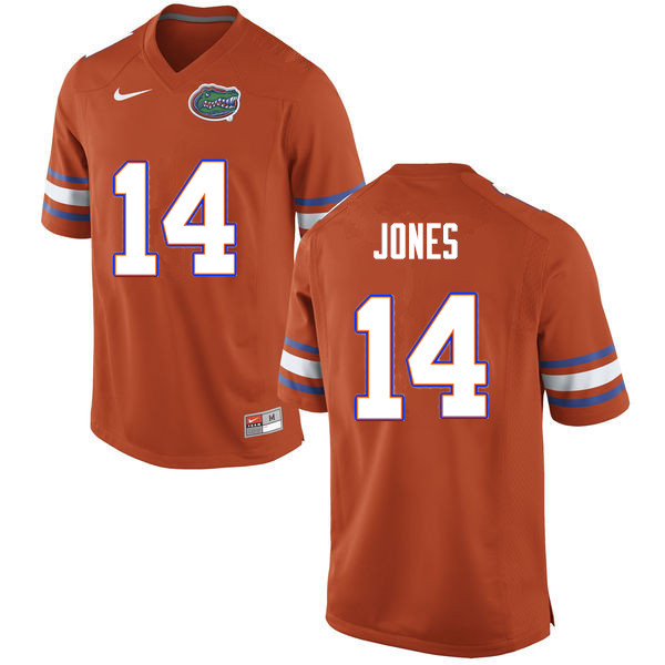 Men #14 Emory Jones Florida Gators College Football Jerseys Sale-Orange